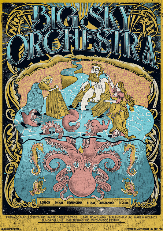 LIMITED EDITION Spring'25 Octopus Poster